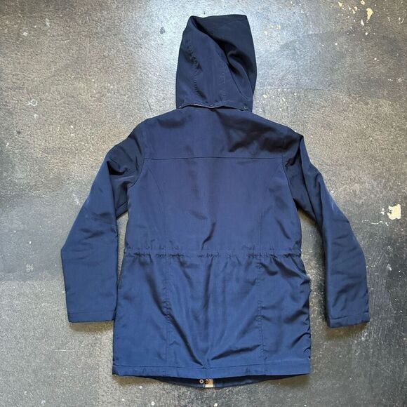 Nautica Hooded Zip Up Jacket Size Small 100% Polyester Preppy Style Blue Color - Picture 7 of 15